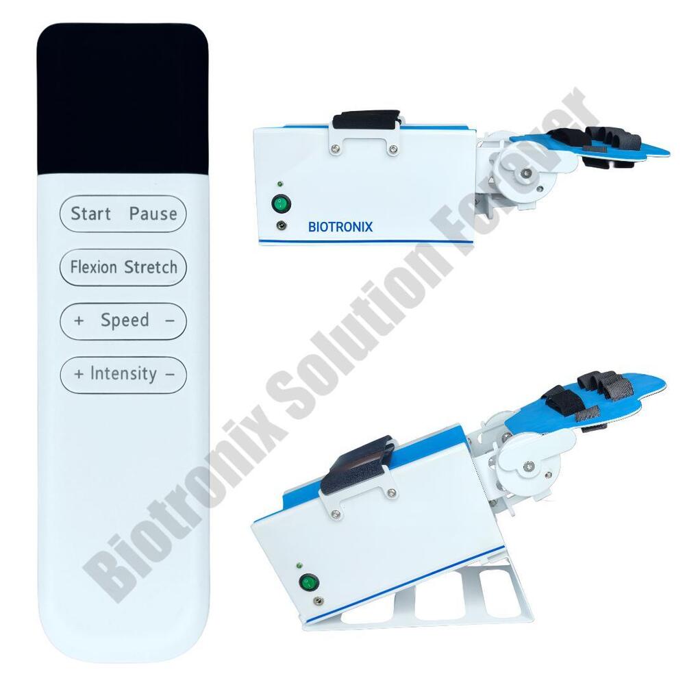 Wrist CPM Physiotherapy Device with 90 Motion Range and Adjustable Controls