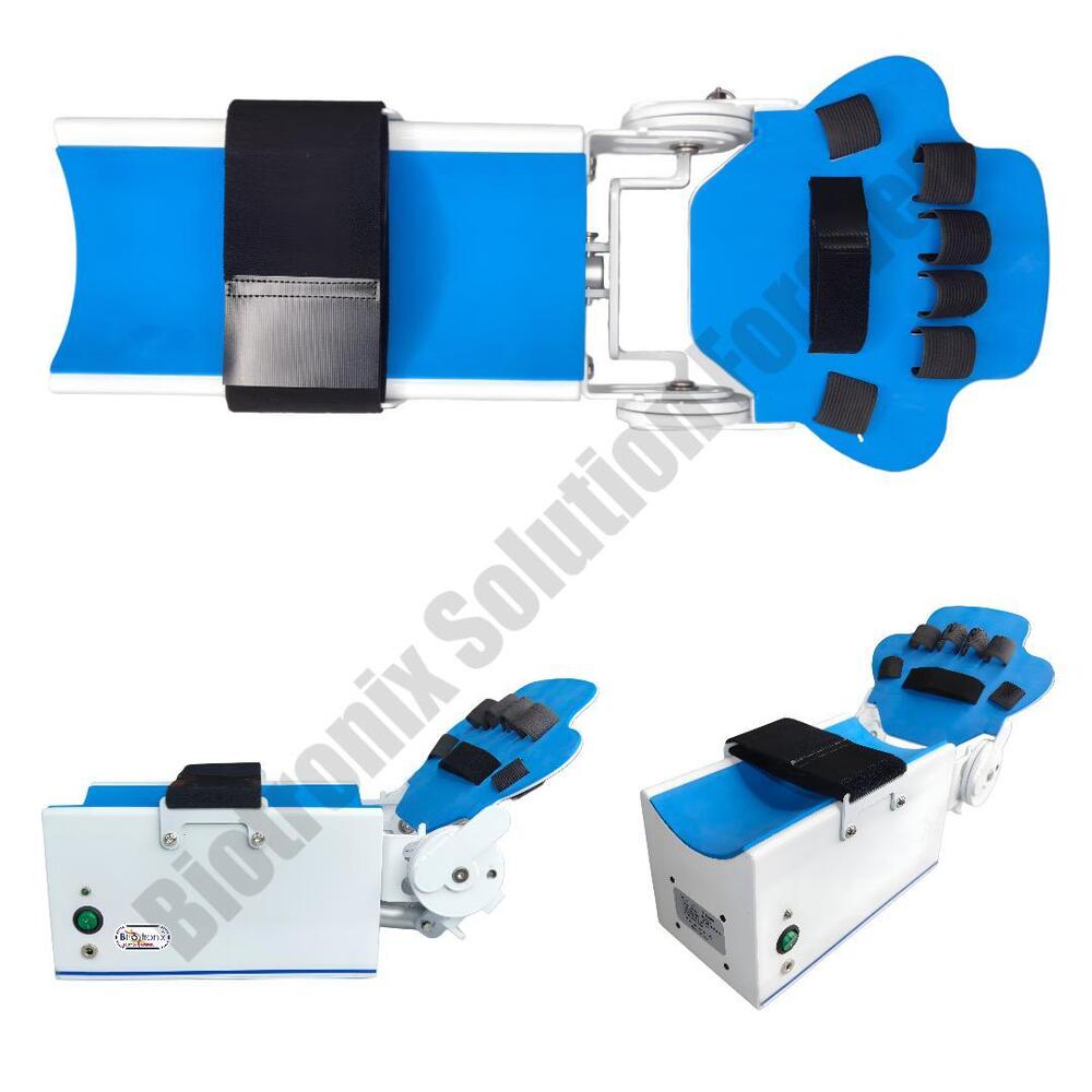 Wrist CPM Physiotherapy Device with 90 Motion Range and Adjustable Controls