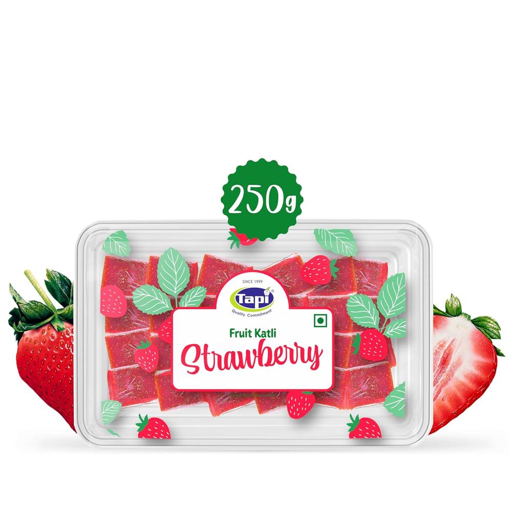 Strawberry Fruit Katli - Additional Ingredient: Pectin
