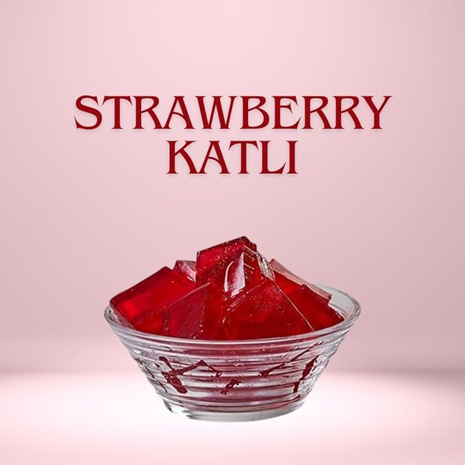 Strawberry Fruit Katli - Additional Ingredient: Pectin