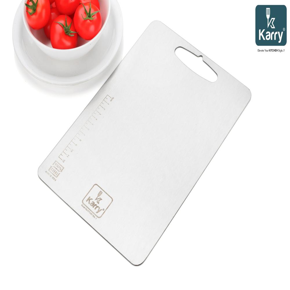 Stainless Steel (S.S.) Chopping Cutting Board Steeluxe Small(35/25 CM)
