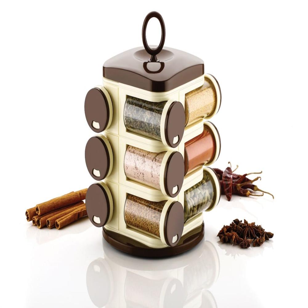 Spice Rack Wooden 12 In 1