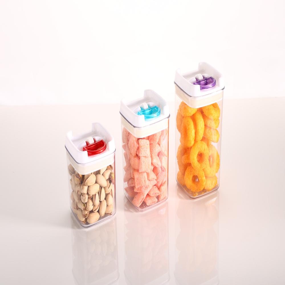 Klip Lock Airtight Storage Container 6 Pcs Set 250-400-500 ML