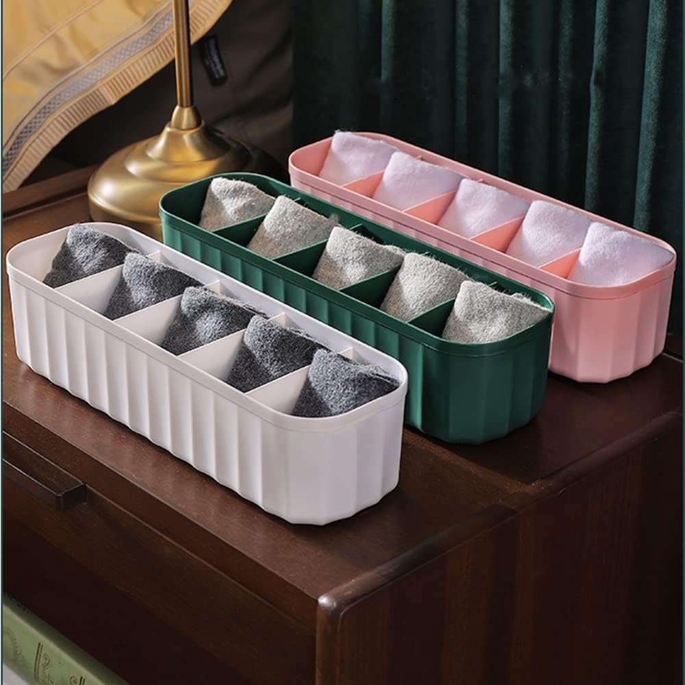 Multipurpose Socks Cosmetic Cutlery Organize Storage Tray Box Set