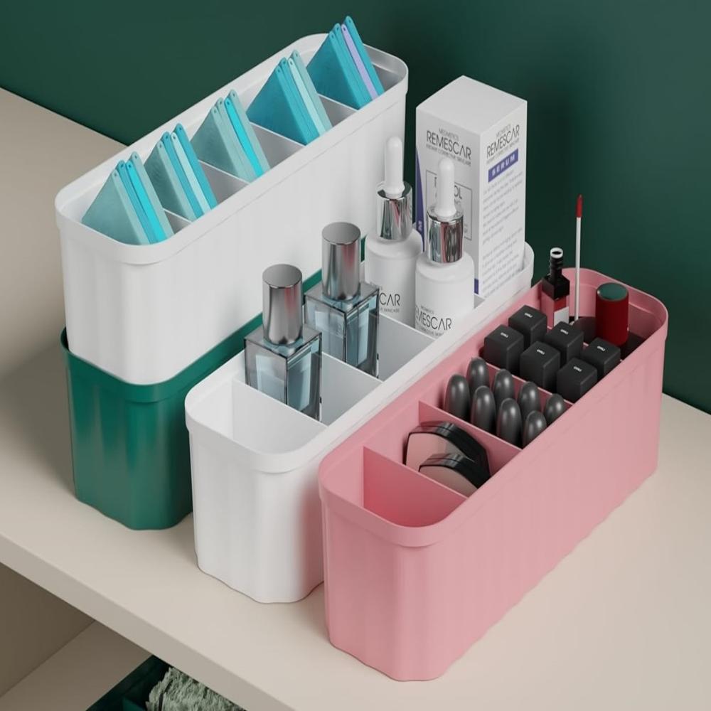 Multipurpose Socks Cosmetic Cutlery Organize Storage Tray Box Set