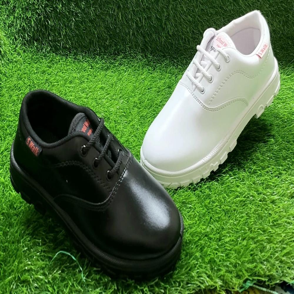 School Shoes Black - Outsole Material: Pvc