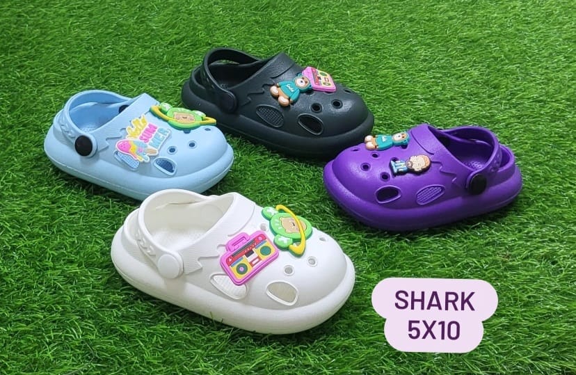 Crocs Slipers - Color: Blue White
