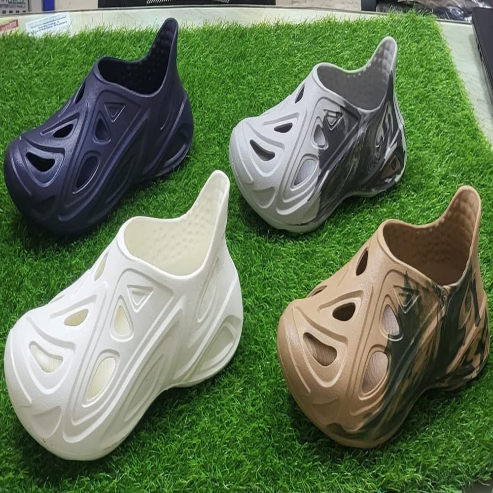 Crocs Slipers - Color: Blue White
