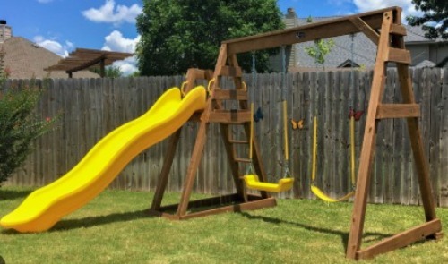 Children Slide and Swing