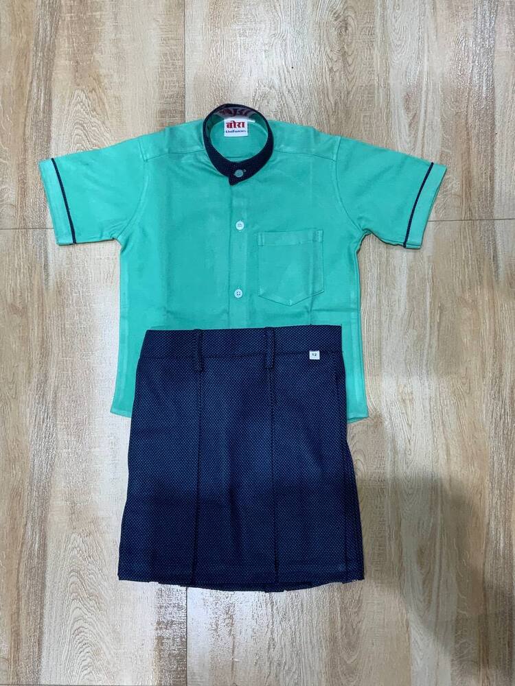 Boys Pre Primary School Uniform - Color: Multicolor