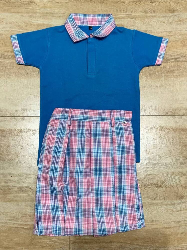 School Boys Pre Primary Uniform - Color: Multicolor