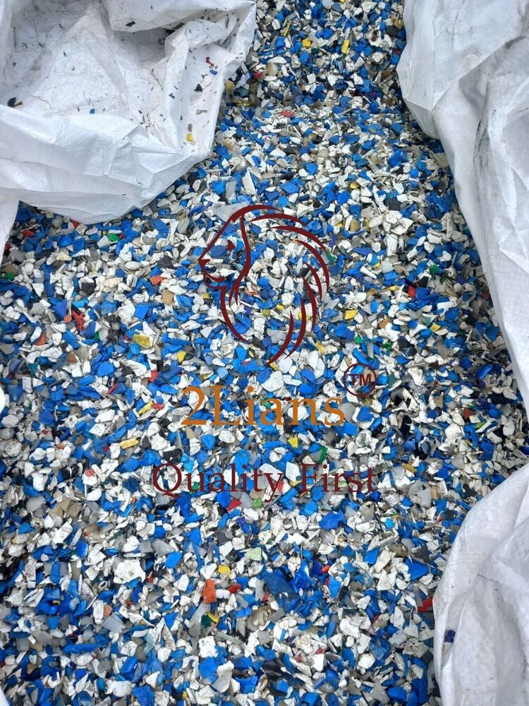 HDPE  Jerrycans Regrind Mixed color