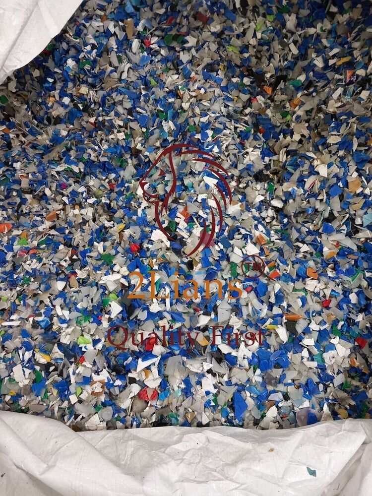 HDPE  Jerrycans Regrind Mixed color