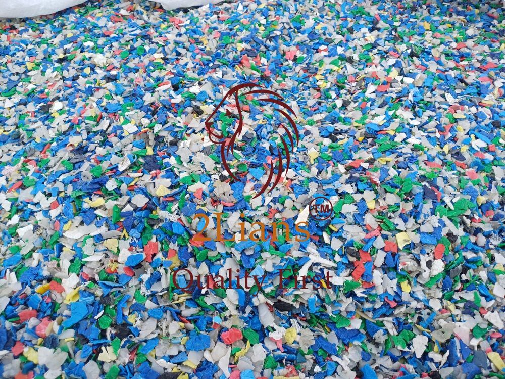 HDPE  Jerrycans Regrind Mixed color