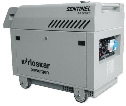 5 Kw Kirloskar Portable Petrol Generator - Color: White