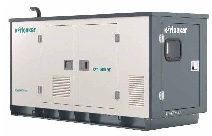 Cpcb Iv+ 7.5 Kva - 20 Kva Kirloskar Diesel Generator - Color: White