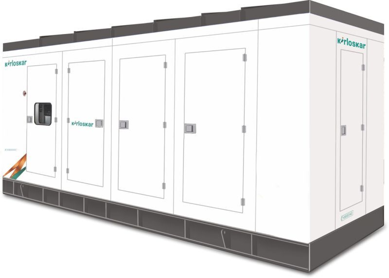 Automatic Cpcb Iv+ 320Kva To 750Kva Kirloskar Diesel Generator - Color: White