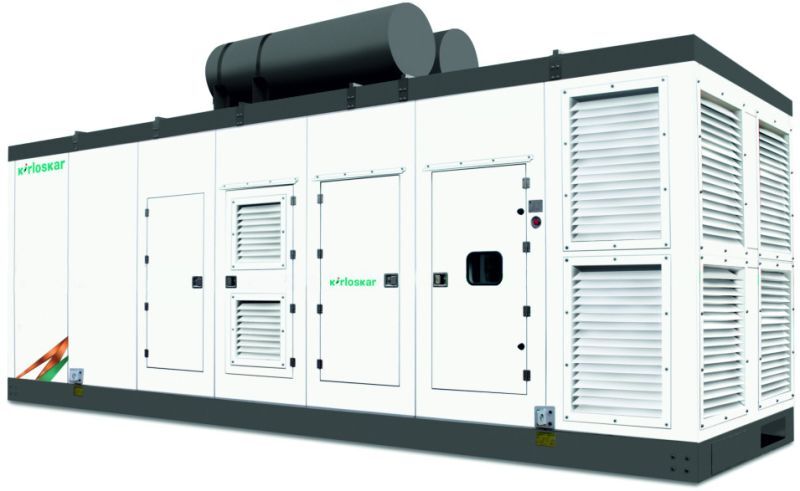 1010 Kva Hd To 1500 Kva Hd Kirloskar Diesel Generator - Color: White