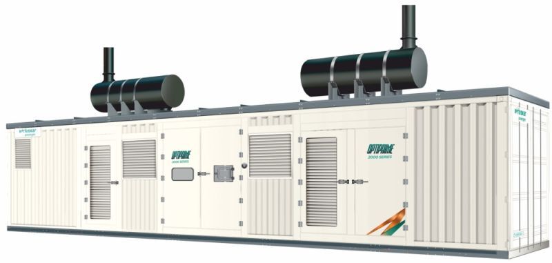 Cpcb Iv+ Optiprime 117 Kva To 2020 Kva Kirloskar Diesel Generator - Color: White