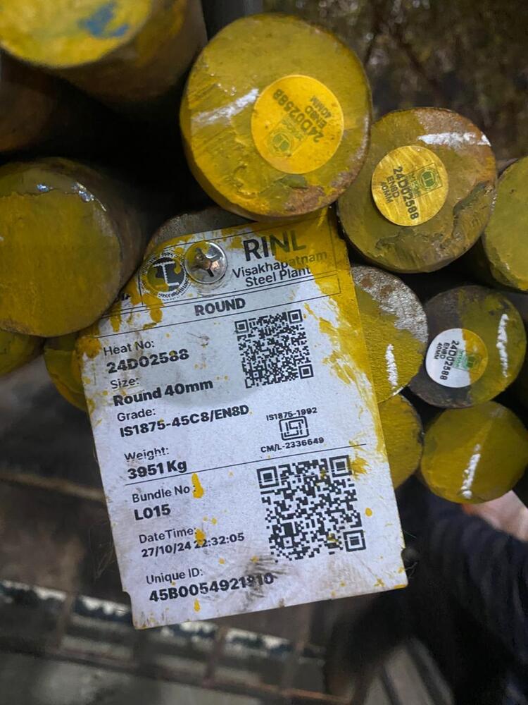 Vsp En8D Round Bar - Features: High Quality