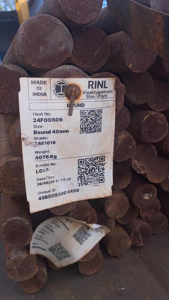 VSP EN8D स्टील राउंड बार