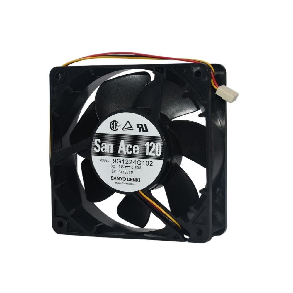 SANACE 9G1224G102 24V 0.50A 12038mm Electric Power Source Plastic Blades 3000rpm Industrial Inverter Fan 