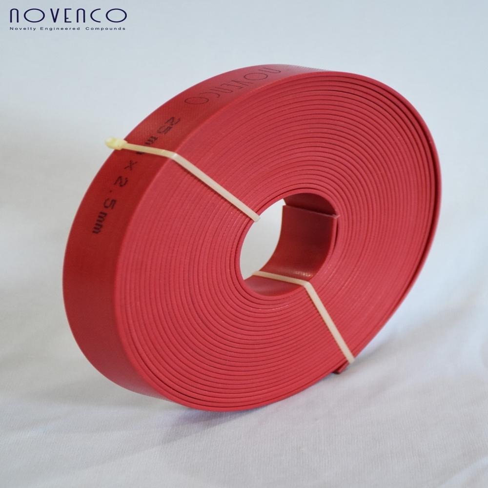 Frpr Wear Strips Red - Shape: Round