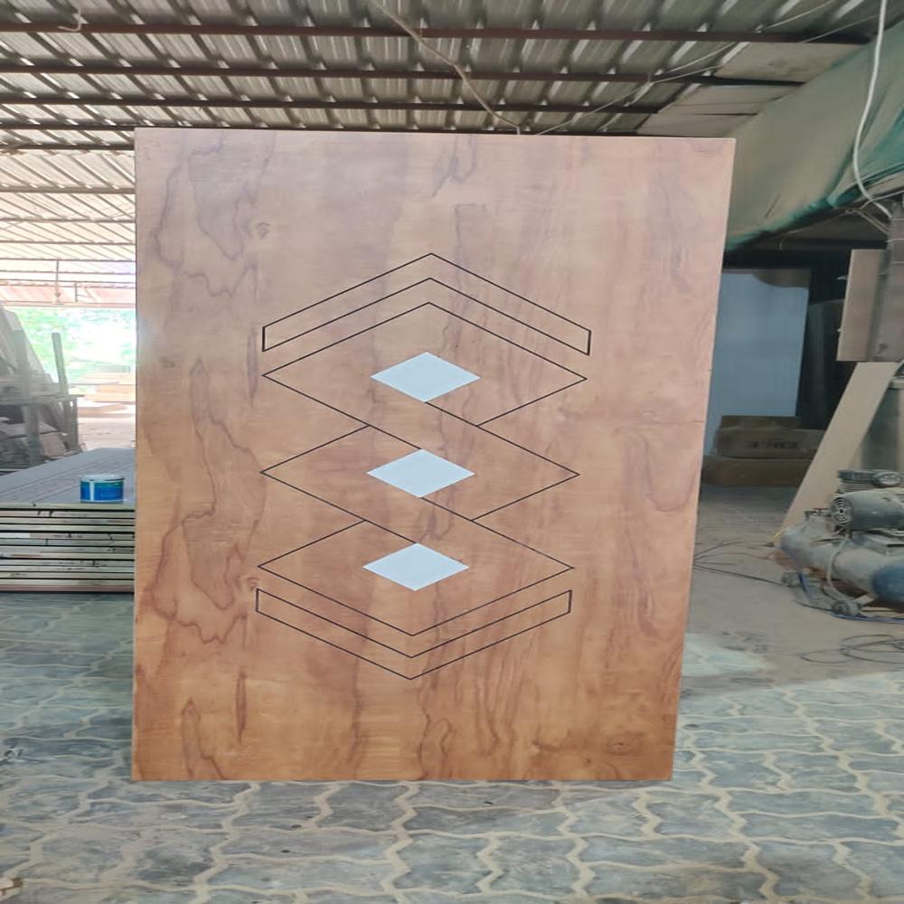 30mm Wooden Modern Lamination Door