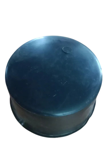 Dwc Pipe End Cap - Color: Black