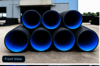 Underground Hdpe Pipes - Color: Black