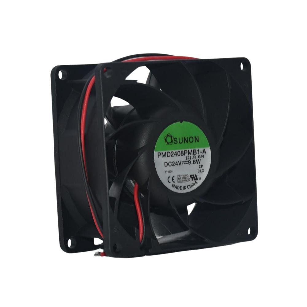 SUNON PMD2408PMB1-A 24V DC 9.6W Fan with Ball Bearing Aluminum Blade Industrial Inverter Fan 
