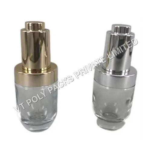 5Ml Transparent Lotion Pump Glass Bottle - Capacity: 5 Milliliter (Ml)