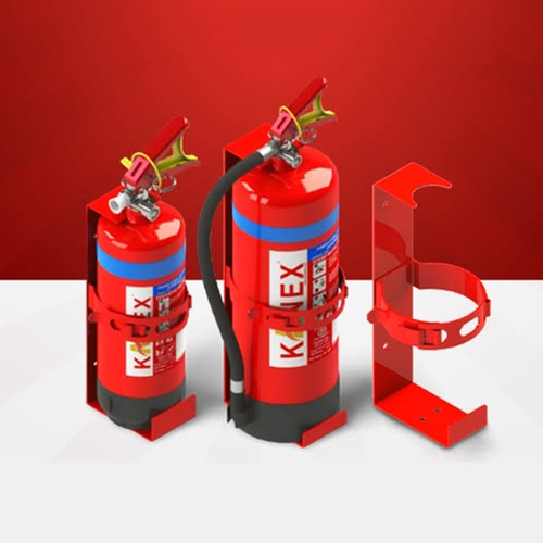 Fire Extinguisher Wall Mounted Holder - Coating Type: Paint Coated