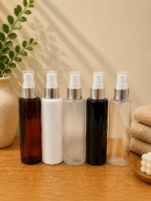 100ml Pet Sleek Bottle With Pump