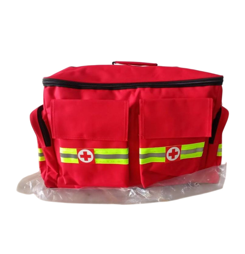 Fabric First Aid Bag - Color: Red