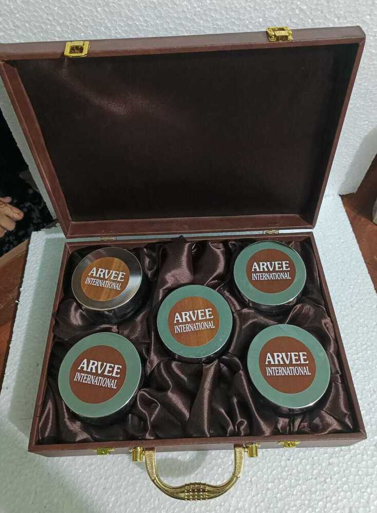 Customized 5 Jar Box - Shape: Rectangular