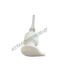 Lotus Dispenser Pump - Color: White