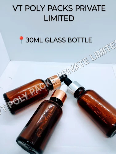 Pharma Glass Bottle - Color: White
