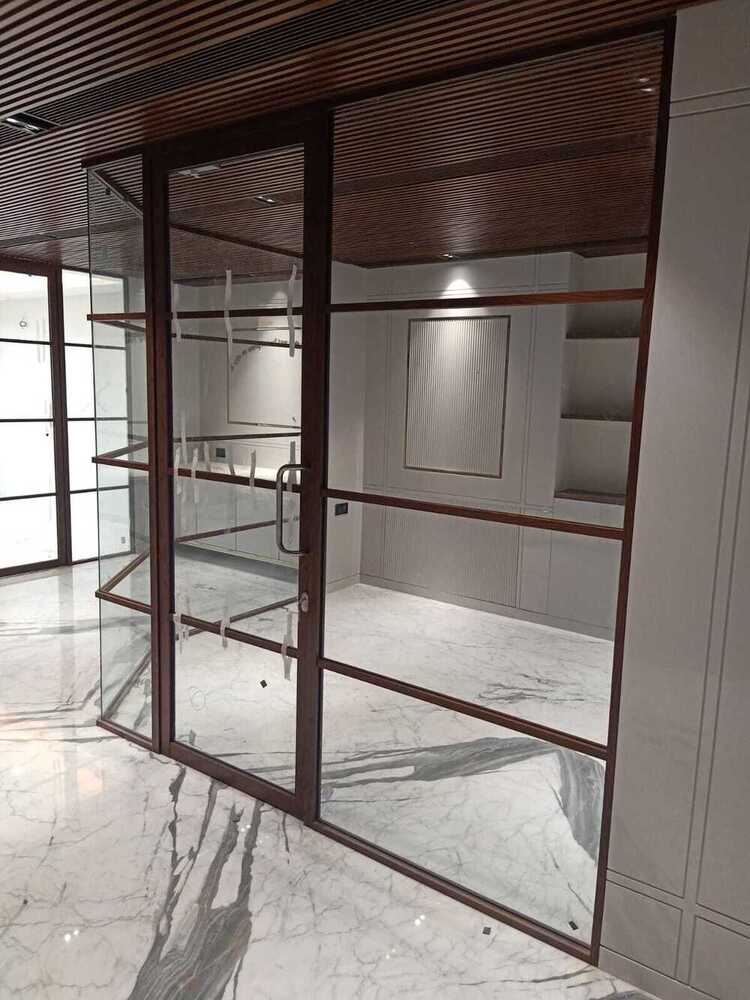 Office Glass Partitions - Color: Transparent