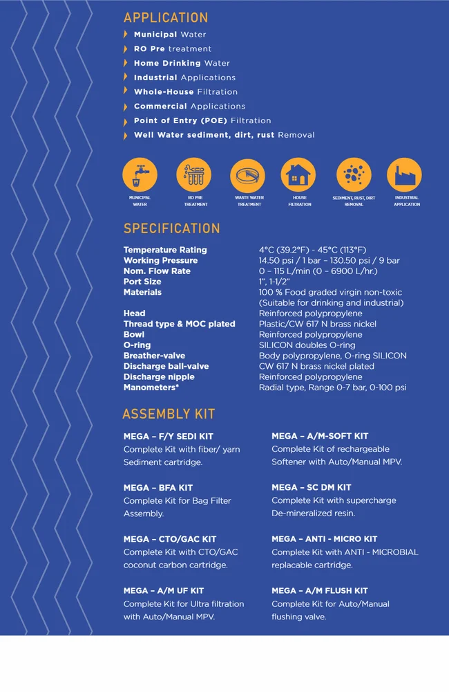 Jumbo Filter Housing