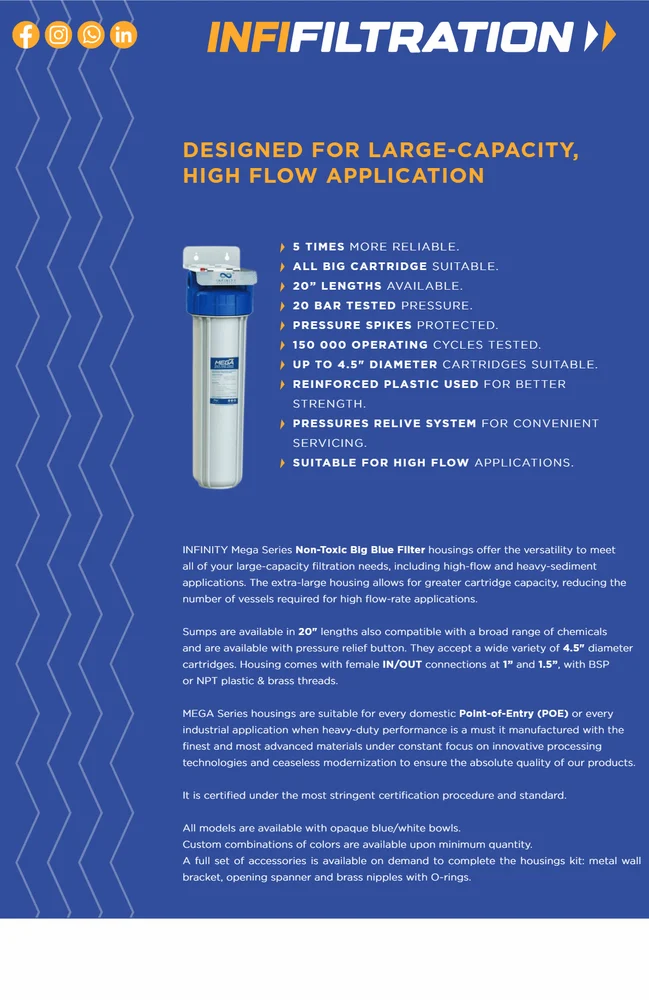 Jumbo Filter Housing