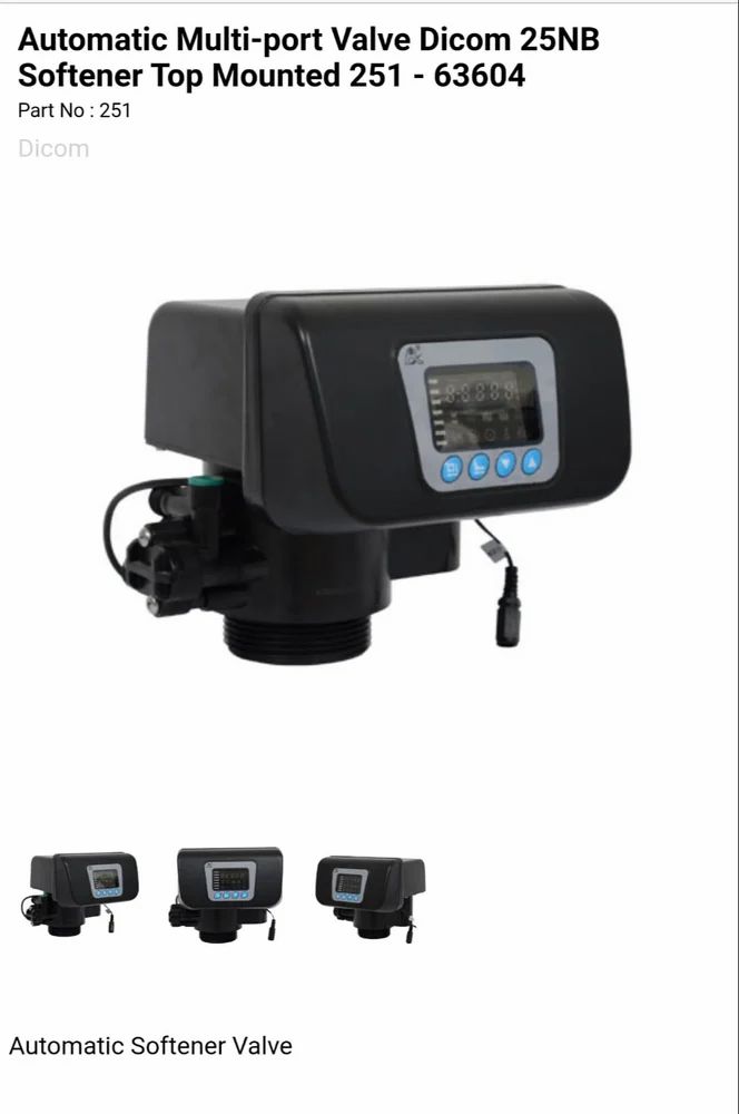 Runxin Multiport Valve - Color: Black Blue