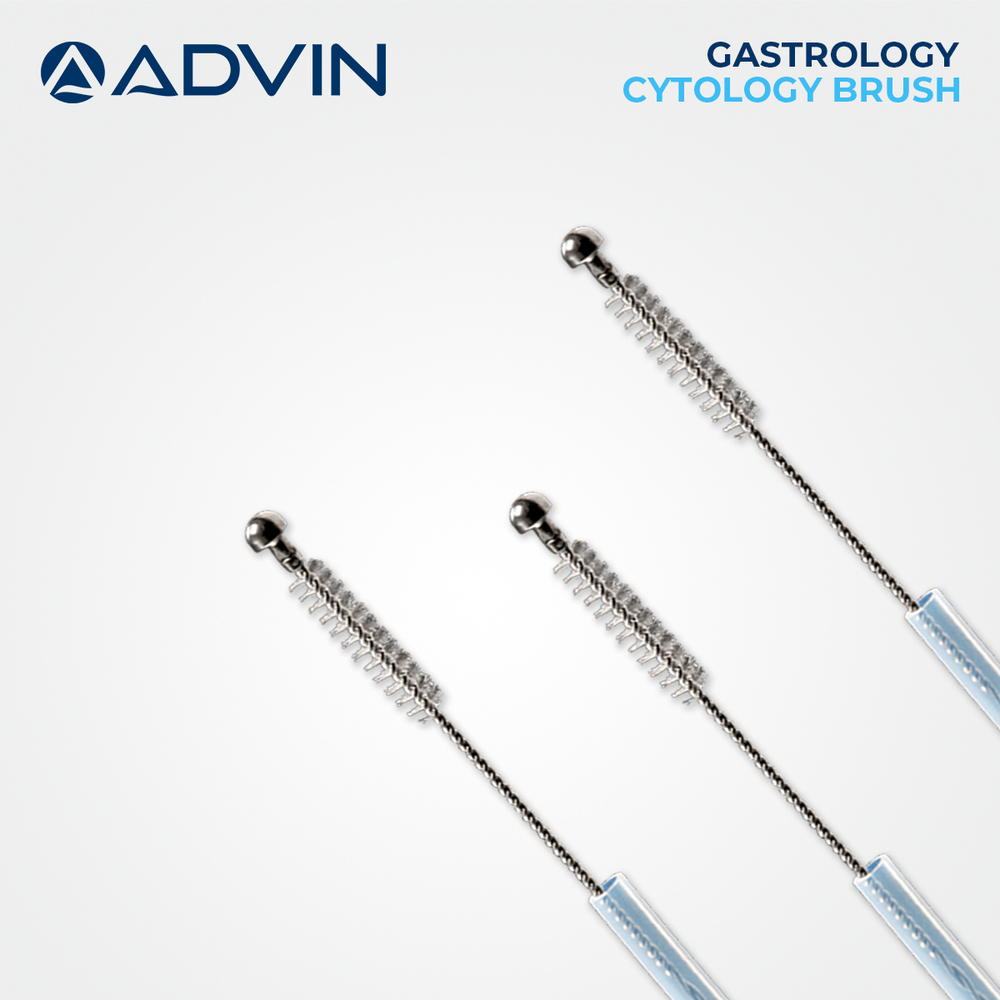 Upper GI Cytobrush for Cell Sampling (Double Lumen) - 2.3 mm 170 cm