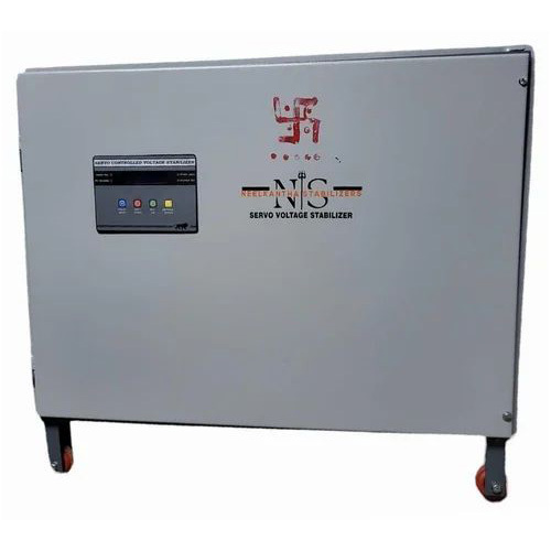 25 Kva Three Phase Servo Voltage Stabilizer - Design: Plain
