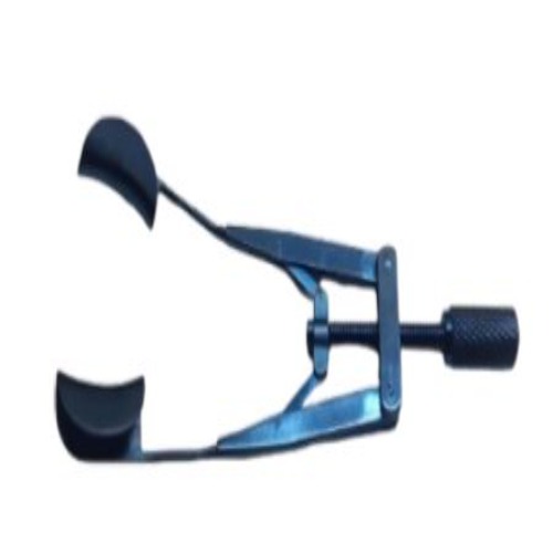 Solid Blade Adjustable Speculum - Color: Silver