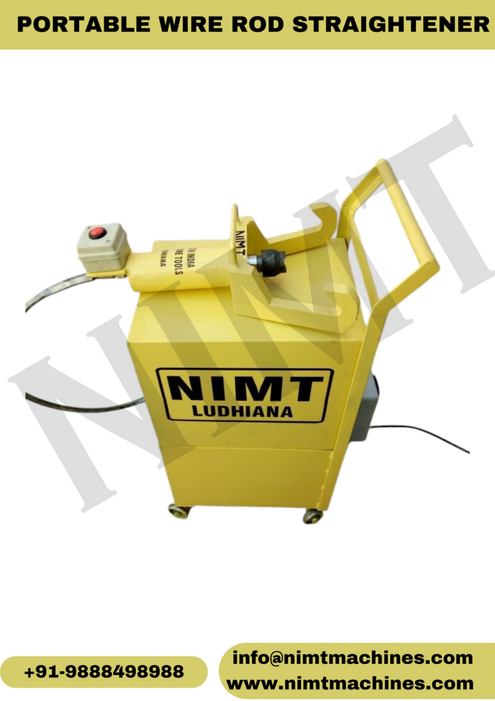 Portable Wire Rod Straightener