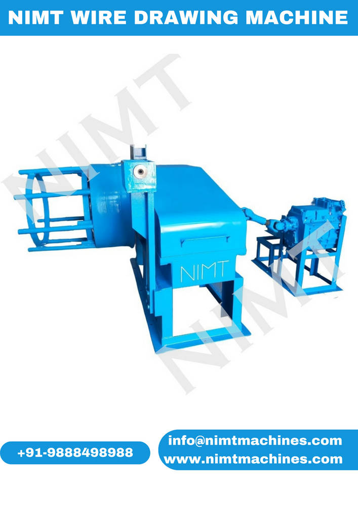 Nimt Wire Drawing Machine - Drawing Material: Mild Steel