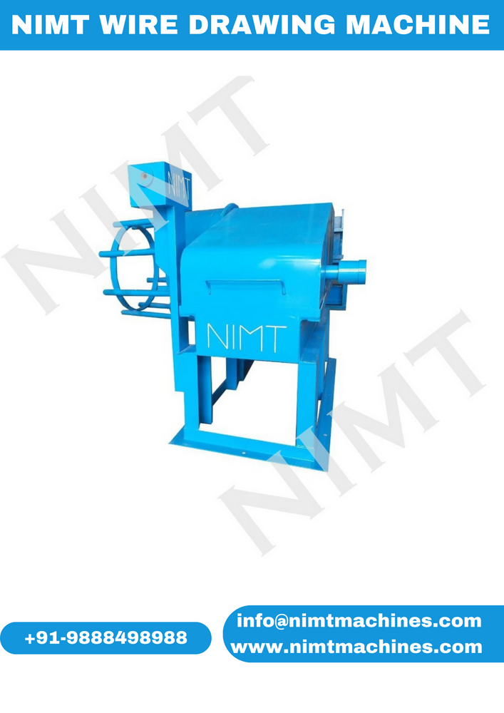Nimt Wire Drawing Machine - Drawing Material: Mild Steel