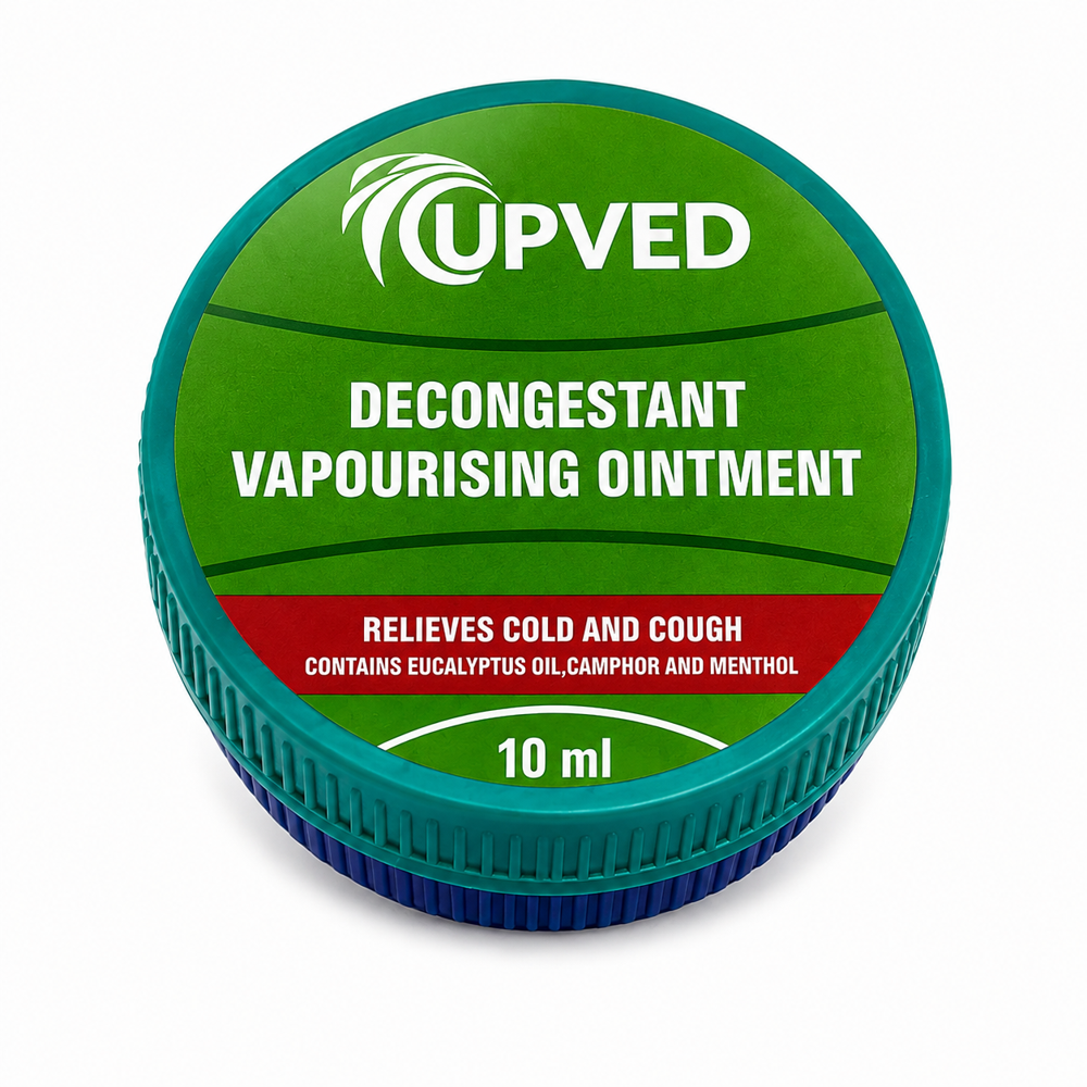 Upved Coldrub Ointment 10Ml - Age Group: Suitable For All Ages