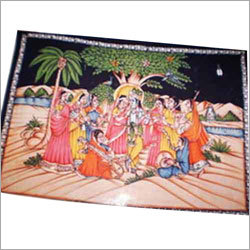 छपे हुए दीवार के लटकन